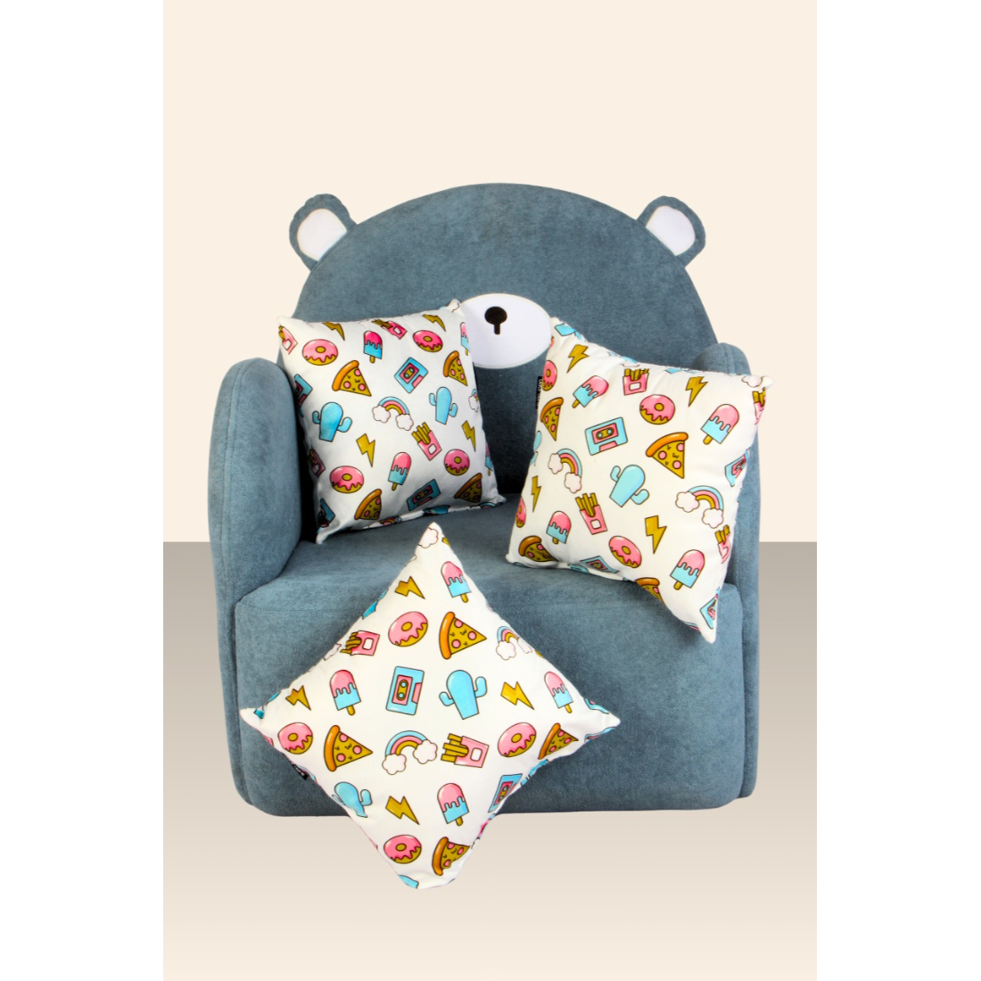 Orka Kids Filled Cushion Printed 12x12 (D10)
